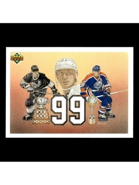 🇨🇦NOW $3🍀 Wayne Gretzky 1991/92 Upper Deck Los Angeles Kings Hockey Card